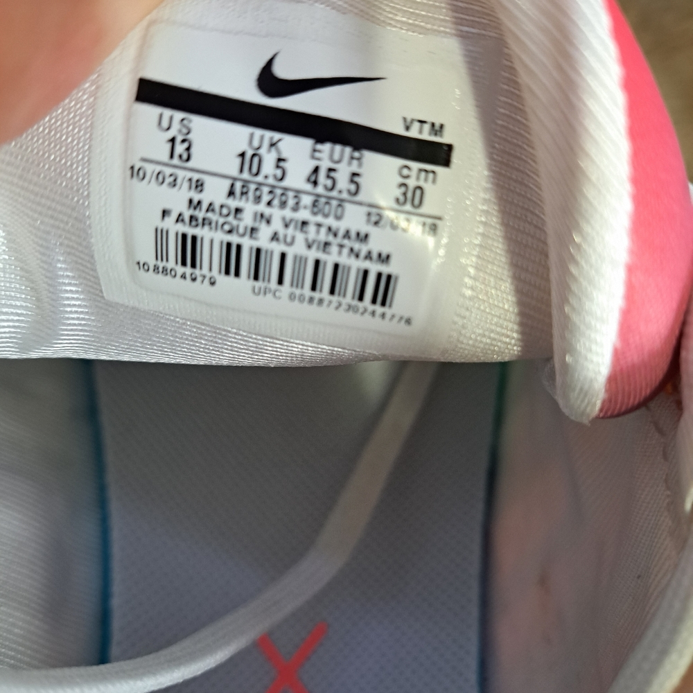 Nike Women's Air Max 720 'PINK SEA' AR9293-600 Lava Glow/Blue Fury Size 13.0 - Picture 6 of 6